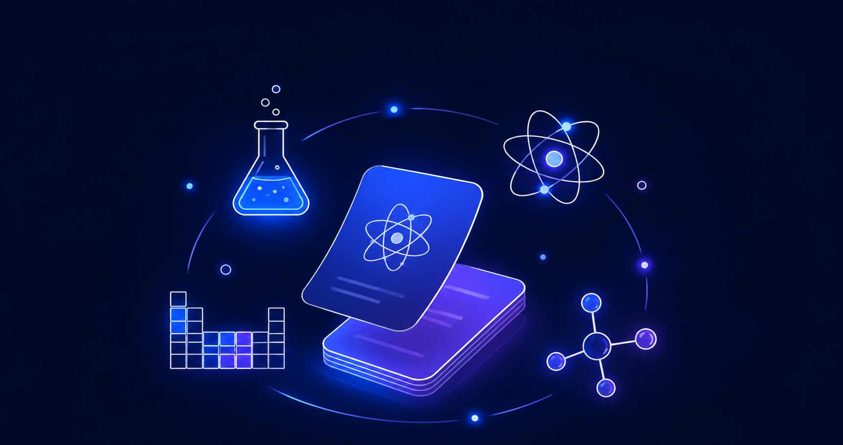 How to learn chemistry with flashcards — formulas, reactions, elements, and definitions